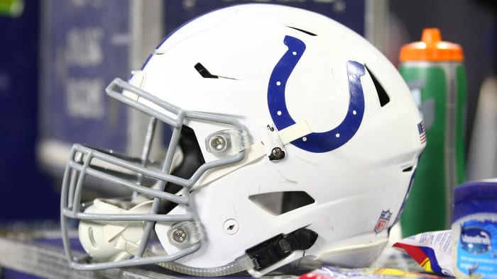 Colts Helmet Thumb